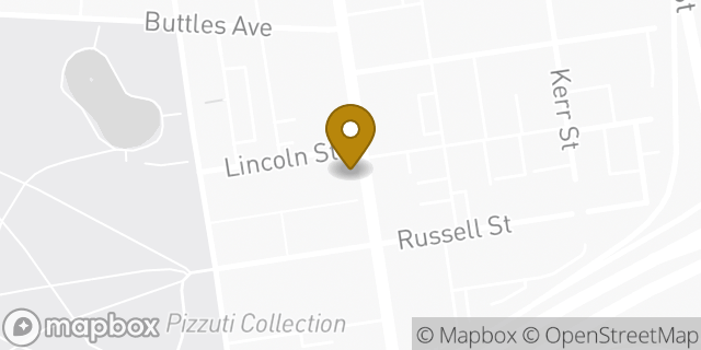 Map showing the location of Chase Bank in Columbus, OH 43215