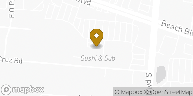 Map showing the location of The UPS Store in Jacksonville, FL 32207