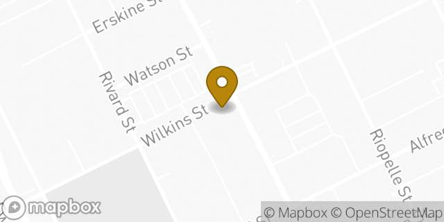 Map showing the location of Chase Bank in Detroit, MI 48207