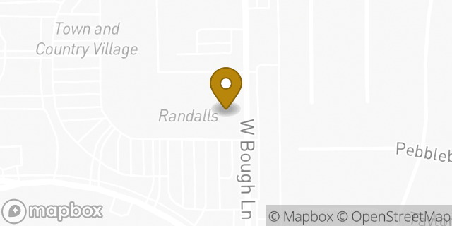 Map showing the location of Walgreens in Houston, TX 77024