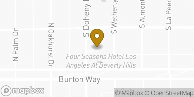 Map showing the location of The UPS Store in Los Angeles, CA 90048