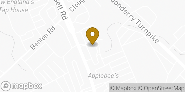 Map showing the location of Starbucks Coffee Company in Hooksett, NH 03106