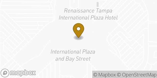 Map showing the location of Sunglass Hut in Tampa, FL 33607