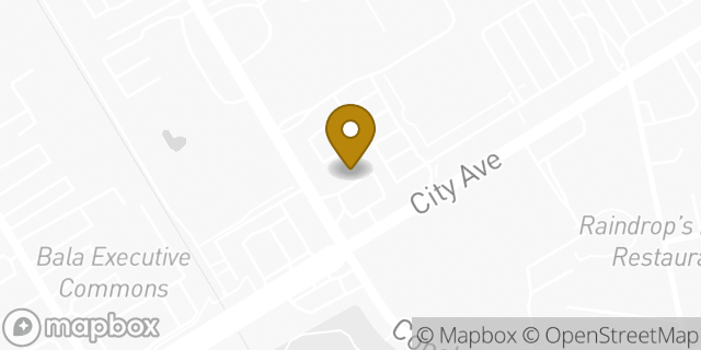 Map showing the location of Amazon Locker - Stipple in Bala Cynwyd, PA 19004