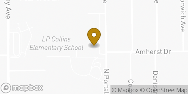 Map showing the location of Bright Horizons in Cupertino, CA 95014