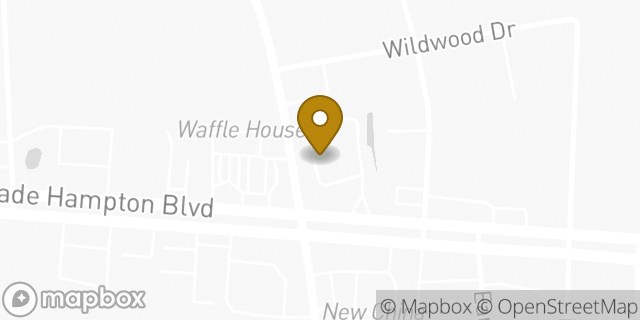 Map showing the location of CVS Pharmacy in Greer, SC 29651