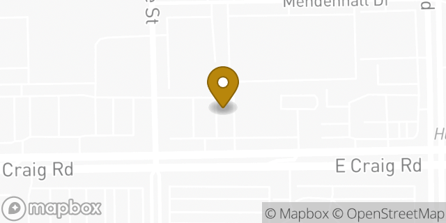 Map showing the location of Sonic Drive In in North Las Vegas, NV 89030