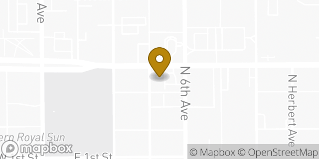 Map showing the location of Amazon Locker - Chelia in Tucson, AZ 85705