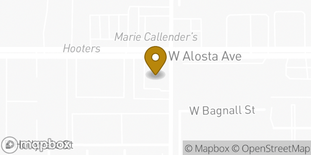 Map showing the location of Chase Bank in Azusa, CA 91702