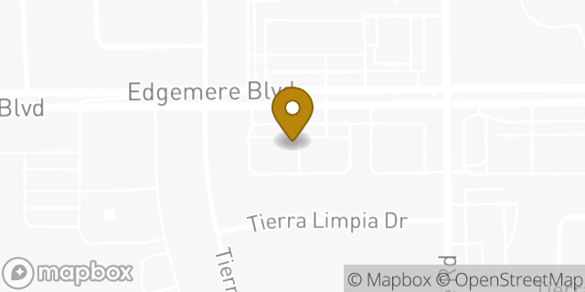 Map showing the location of Subway in El Paso, TX 79938