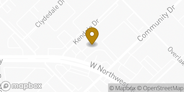 Map showing the location of Papa Johns Pizza in Dallas, TX 75220