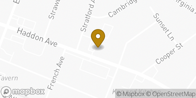 Map showing the location of Planet Fitness in Haddon Twp, NJ 08108