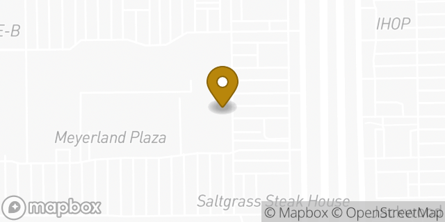 Map showing the location of Amazon Locker - Fixture in Houston, TX 77096