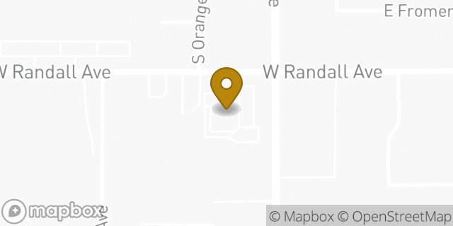 Map showing the location of Amazon Locker - Zilla in Rialto, CA 92376