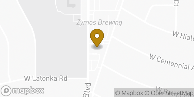 Map showing the location of Amazon Locker - Froth in Littleton, CO 80123