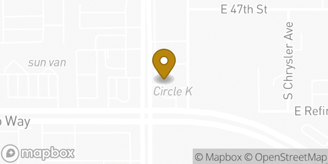 Map showing the location of Amazon Locker - Anniversary in Tucson, AZ 85713