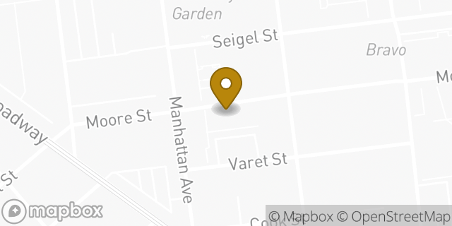 Map showing the location of Amazon Locker - Port in Brooklyn, NY 11206