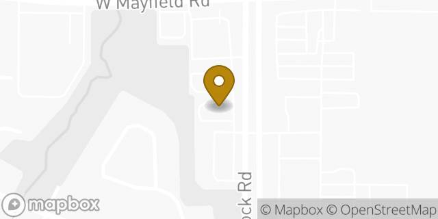 Map showing the location of Sonic Drive In in Arlington, TX 76015
