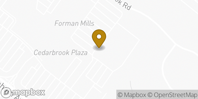 Map showing the location of Amazon Locker - Calhoun in Wyncote, PA 19095