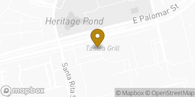 Map showing the location of Subway in Chula Vista, CA 91913