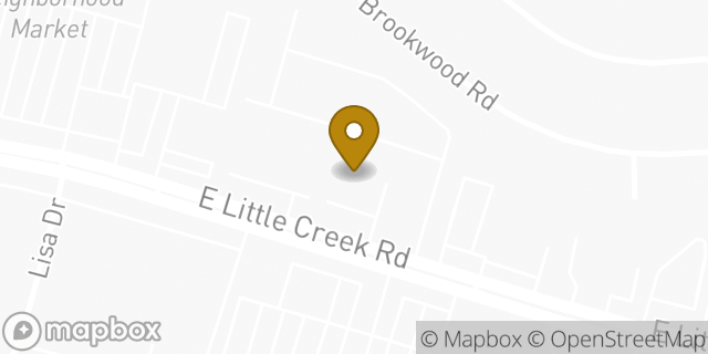 Map showing the location of AutoZone in Norfolk, VA 23518