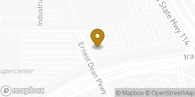 Map showing the location of Sam's Club Gas in Grapevine, TX 76051