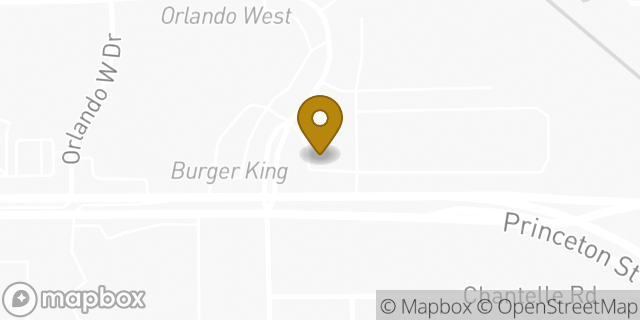 Map showing the location of ATM 7ELEVEN-FCTI in Orlando, FL