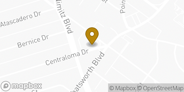 Map showing the location of The Church of Jesus Christ of Latter-day Saints in San Diego, CA 92107