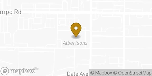 Map showing the location of Albertsons in Spring Valley, CA 91977
