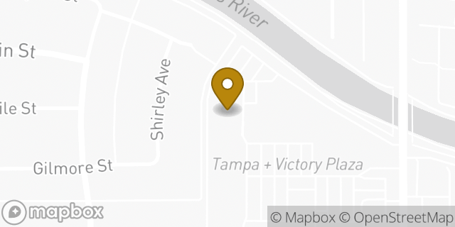 Map showing the location of Amazon Locker - Collision in Tarzana, CA 91335