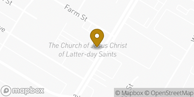 Map showing the location of The Church of Jesus Christ of Latter-day Saints in Downey, CA 90241
