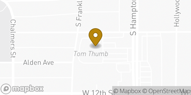 Map showing the location of Coinme in Dallas, TX 75211