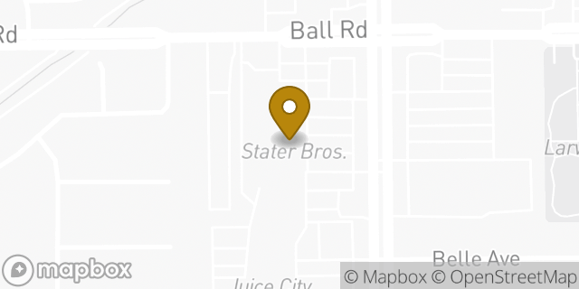 Map showing the location of Coinme in Cypress, CA 90630