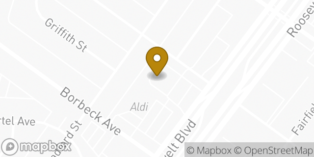 Map showing the location of Amazon Locker - Cheyenne in Philadelphia, PA 19152