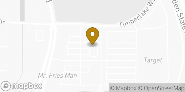 Map showing the location of Starbucks in Sacramento, CA 95823