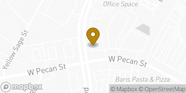 Map showing the location of Amazon Locker - Brio in Pflugerville, TX 78660
