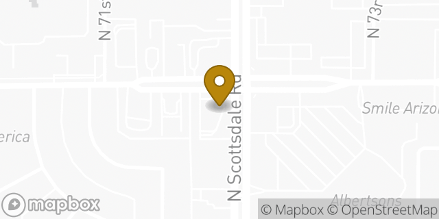Map showing the location of McDonald's in Scottsdale, AZ 85257