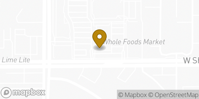 Map showing the location of Starbucks in Fresno, CA 93704