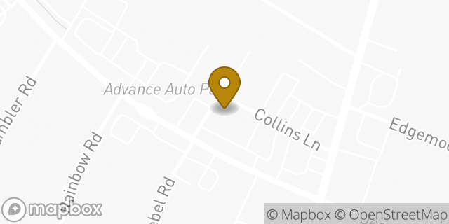 Map showing the location of Papa Johns Pizza in Lexington, KY 40503
