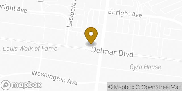 Map showing the location of CVS Pharmacy in St Louis, MO 63130