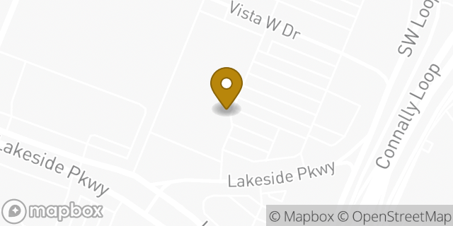 Map showing the location of Penske Truck Rental in San Antonio, TX 78227