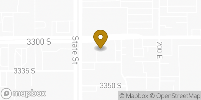 Map showing the location of Subway in South Salt Lake, UT 84115