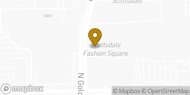 Map showing the location of Levi's Store in Scottsdale, AZ 85251