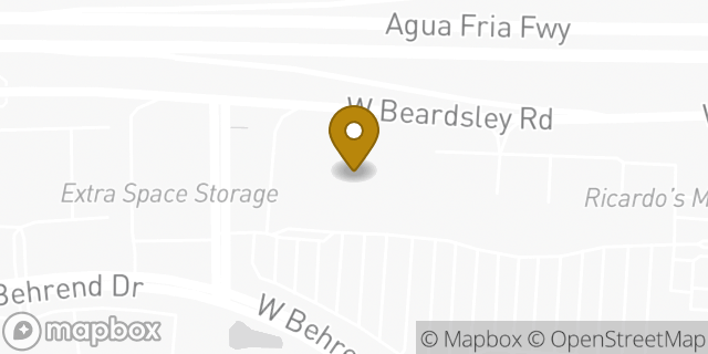 Map showing the location of Home Services at The Home Depot in Glendale, AZ 85308