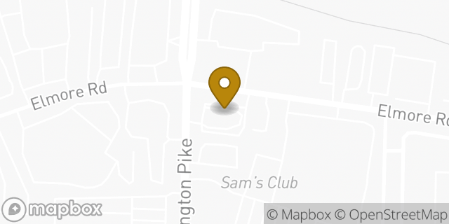 Map showing the location of McDonald's in Memphis, TN 38128
