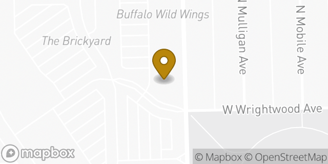 Map showing the location of Papa John's Pizza in Chicago, IL 60639