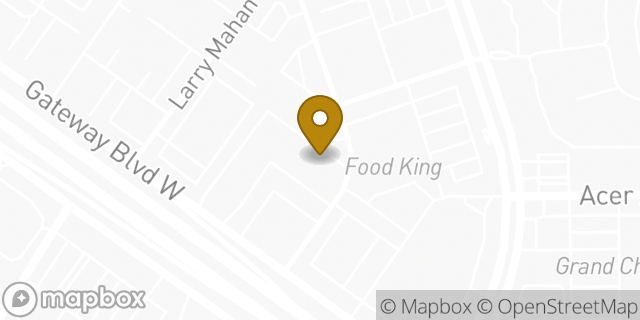 Map showing the location of La Quinta Inn in El Paso, TX 79925