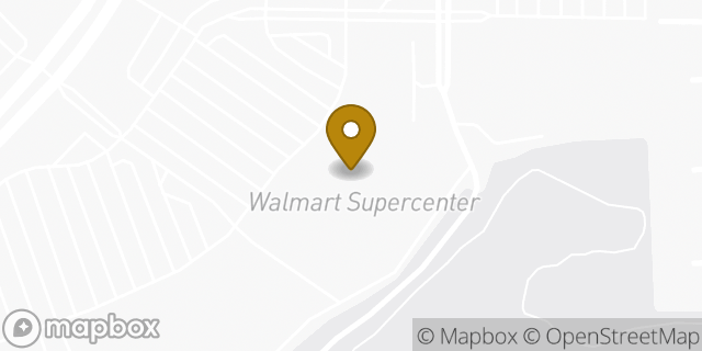 Map showing the location of Walmart in La Habra, CA 90631