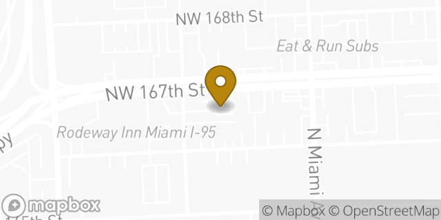 Map showing the location of ATM 7ELEVEN, INC. in Miami, FL