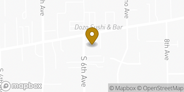 Map showing the location of 7-Eleven in Monrovia, CA 91016